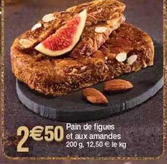 Pain De Figues Et Aux Amandes