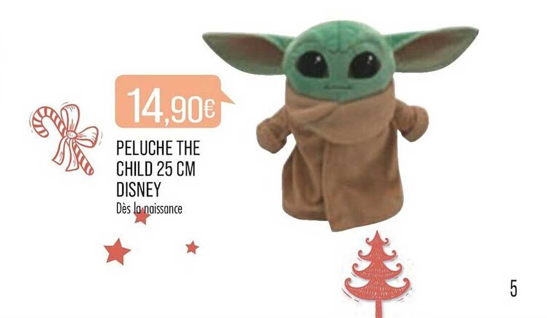 peluche the child 25 cm disney