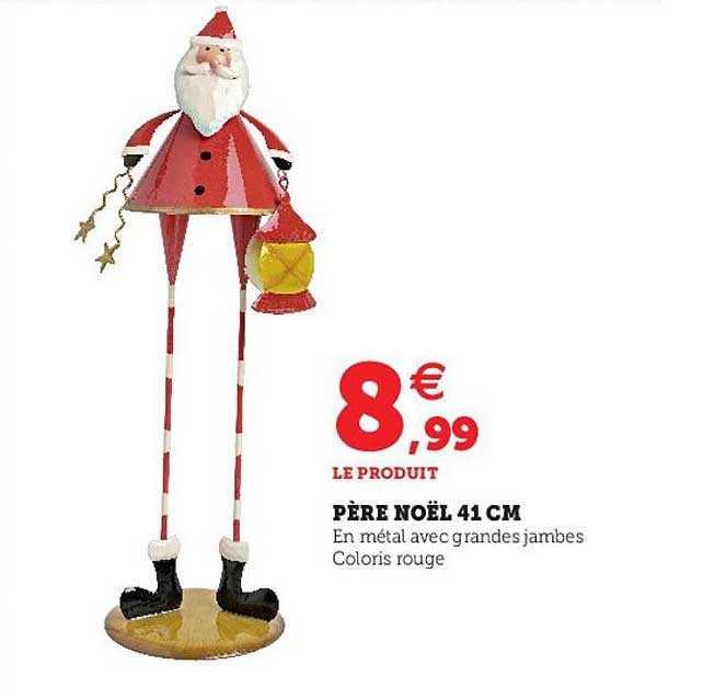 père noël 41 cm