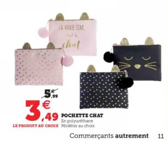 Pochette Chat