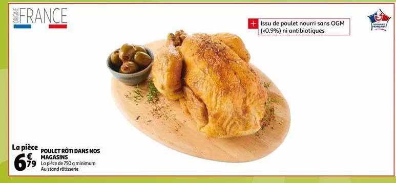 Poulet Rôti Dans Nos Magasins
