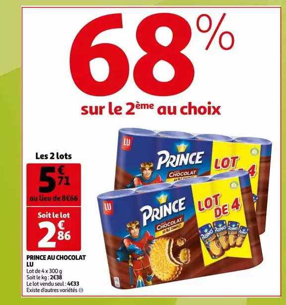Prince Au Chocolat Lu