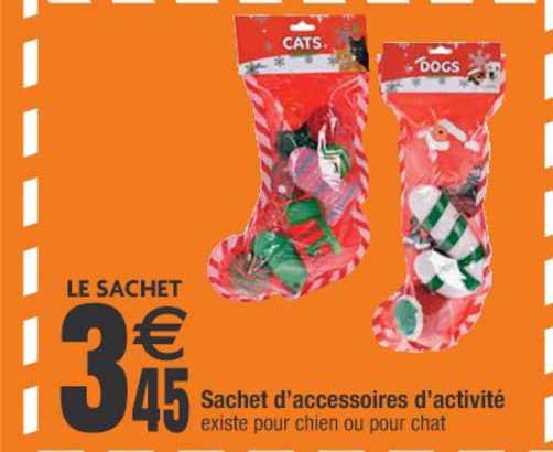 sachet d'accessoires d'activité