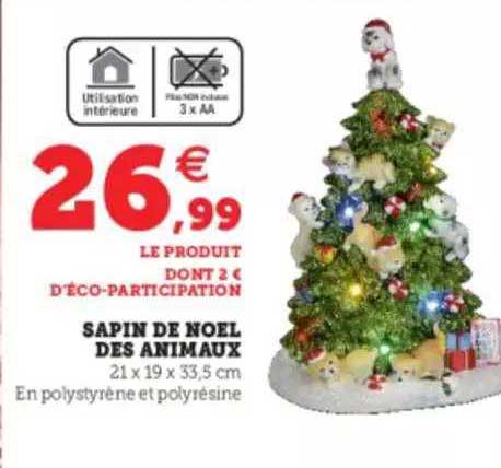 Sapin De Noël Des Animaux
