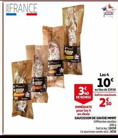 Saucisson De Savoie Mmm!