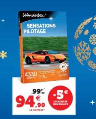Sensations Pilotage Wonderbox
