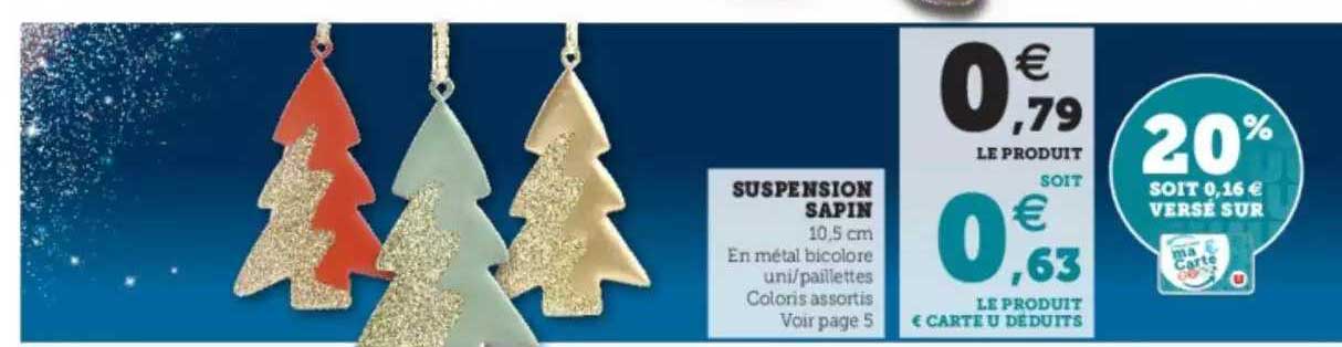 Suspension Sapin