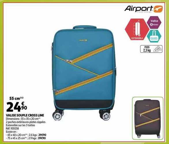 valise souple cross line airport