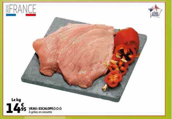 Veau : Escalope