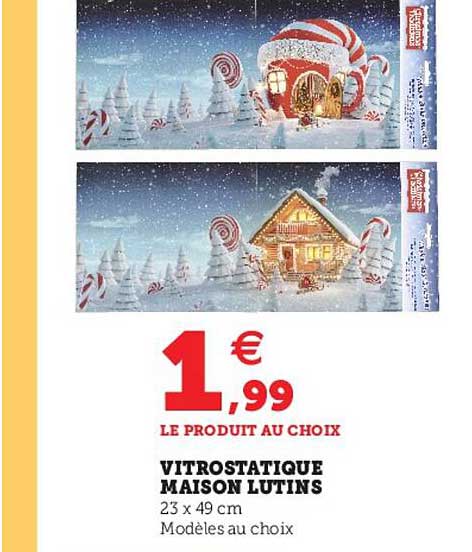 vitrostatique maison lutins