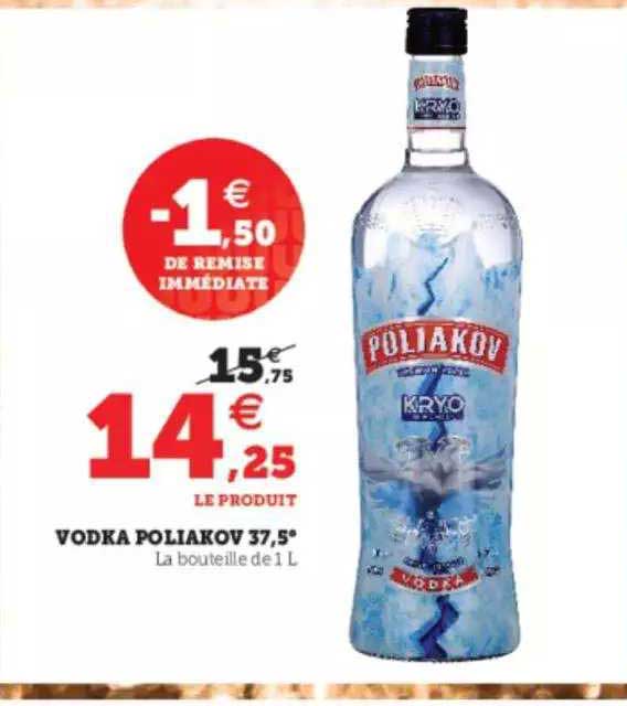 Vodka Poliakov 37,5°