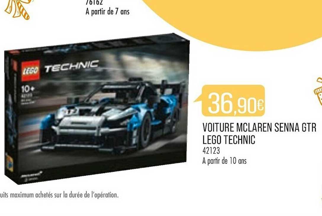 voiture mclaren senna gtr lego technic