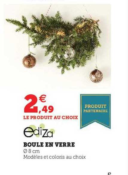 boule en verre ediza