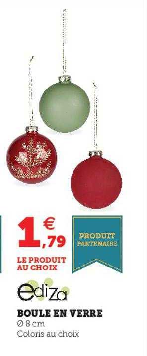 boule en verre ediza