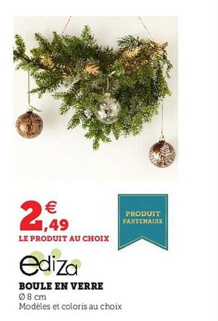 boule en verre ediza