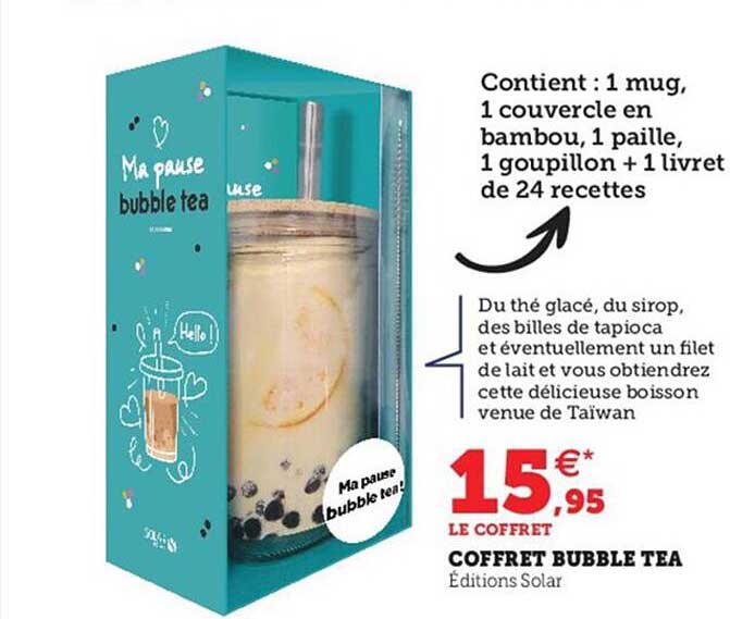 coffret bubble tea