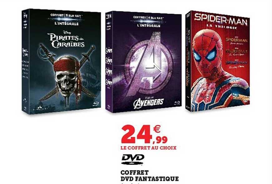 coffret dvd fantastique
