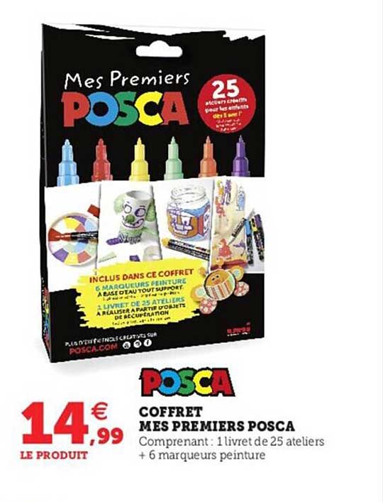 coffret mes premiers posca