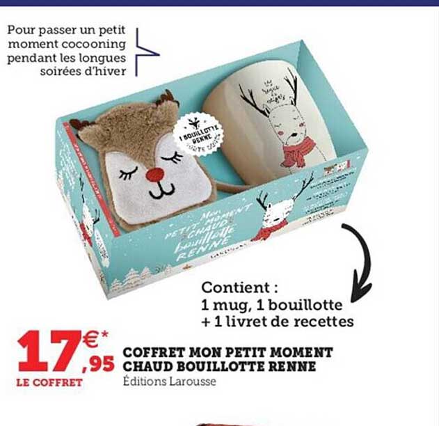 coffret mon petit moment chaud bouillotte renne
