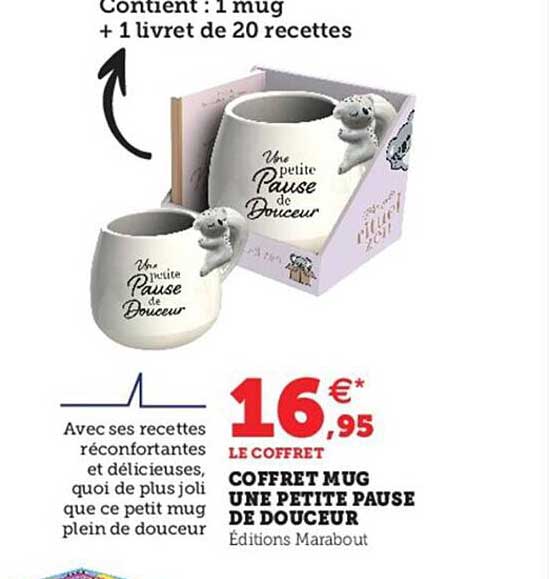 Coffret Mug Une Petite Pause De Douceur