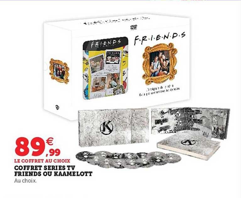coffret séries tv friends ou kaamelott
