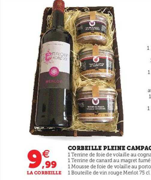 corbeille pleine campagne