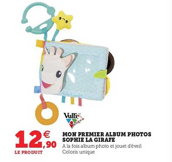 mon premier album photos sophie la girafe vulli