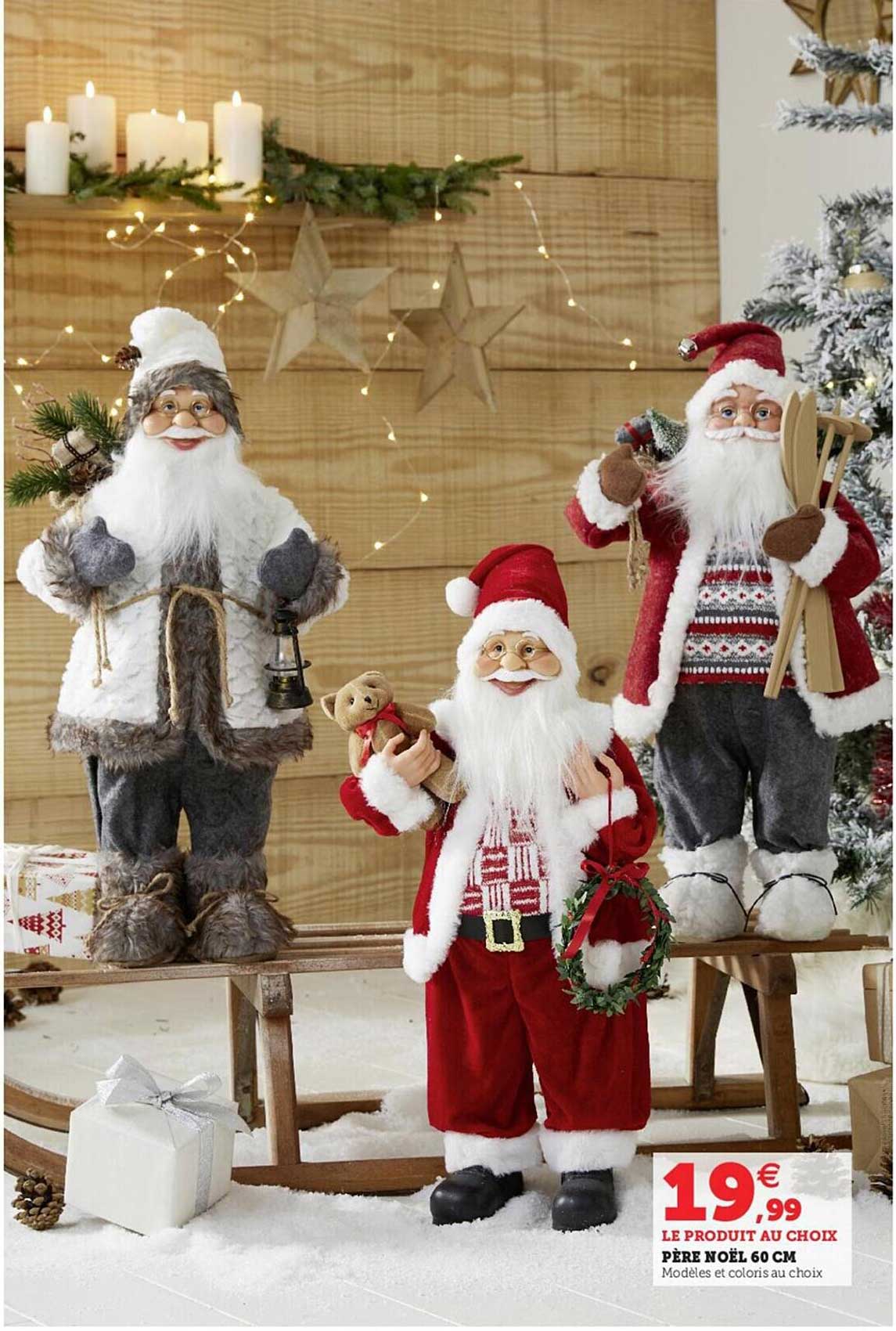 père noël 60 cm