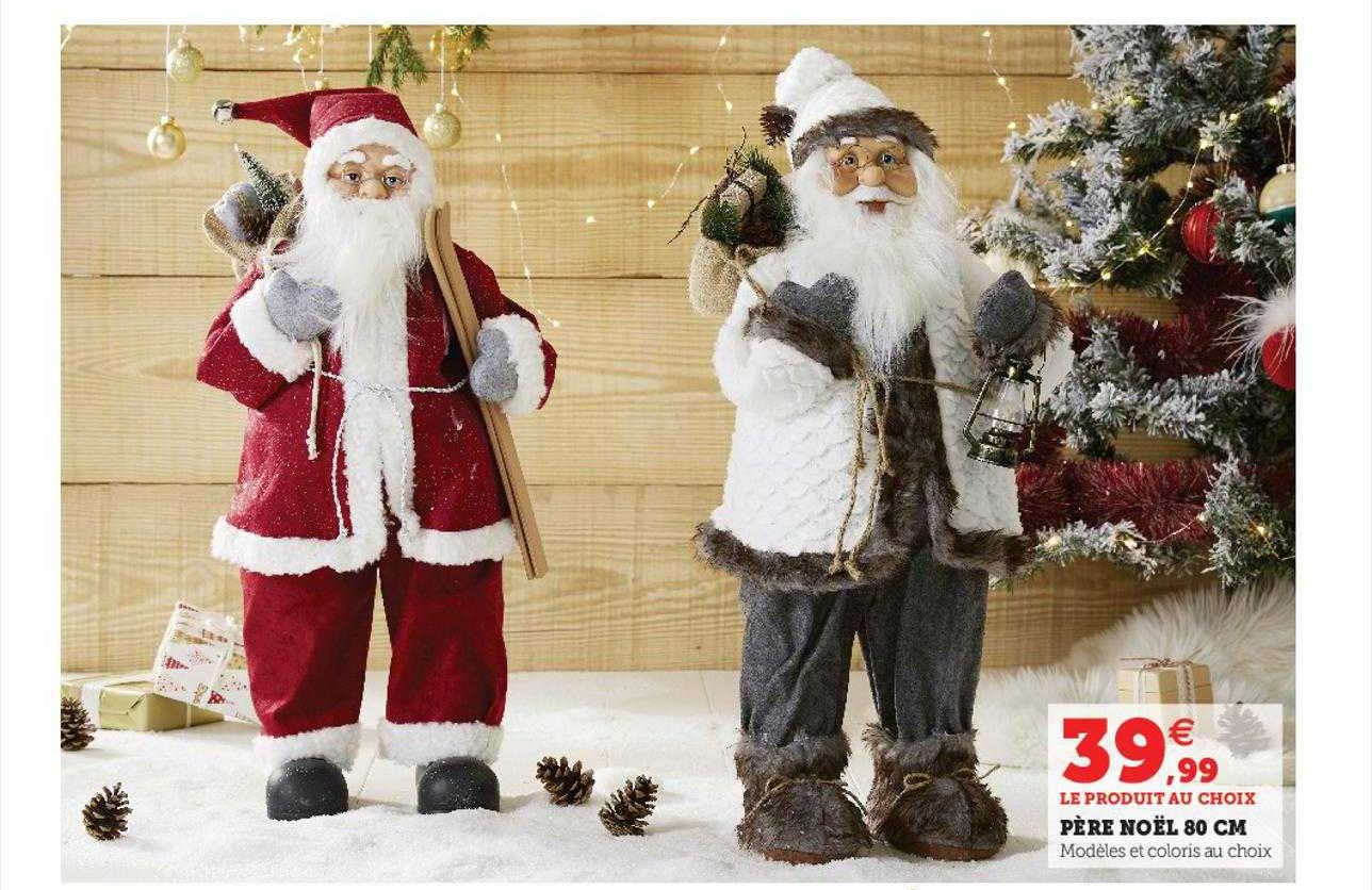 père noël 80 cm