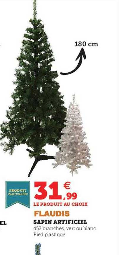 sapin artificiel flaudis