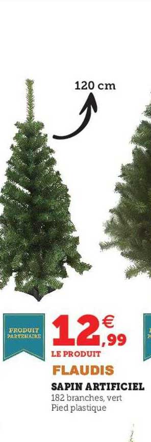 sapin artificiel flaudis
