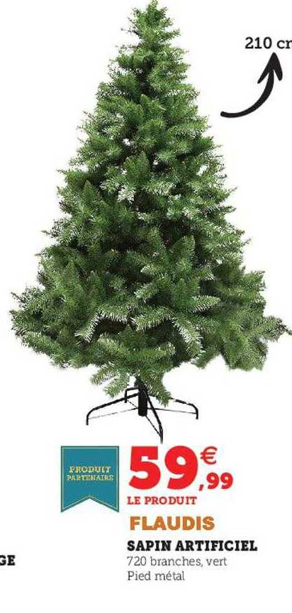 sapin artificiel flaudis