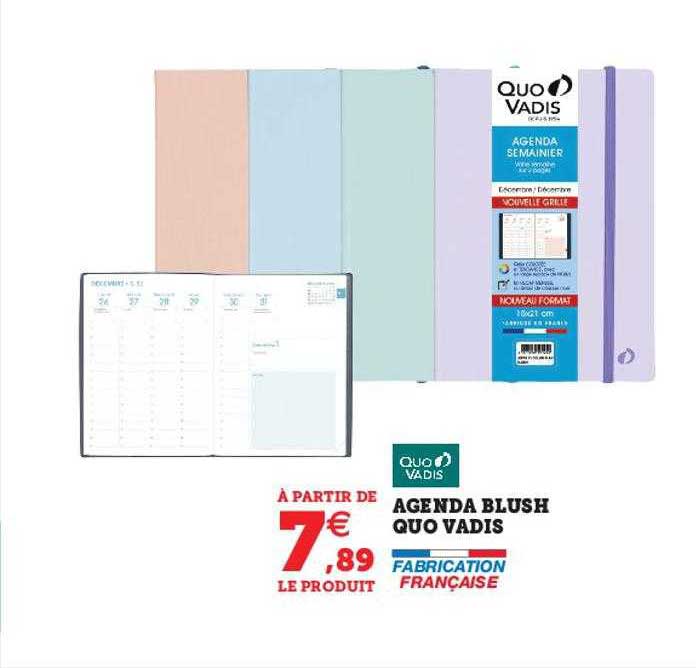 agenda blush quo vadis