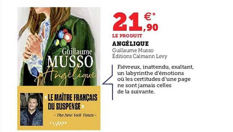 angélique - guillaume musso