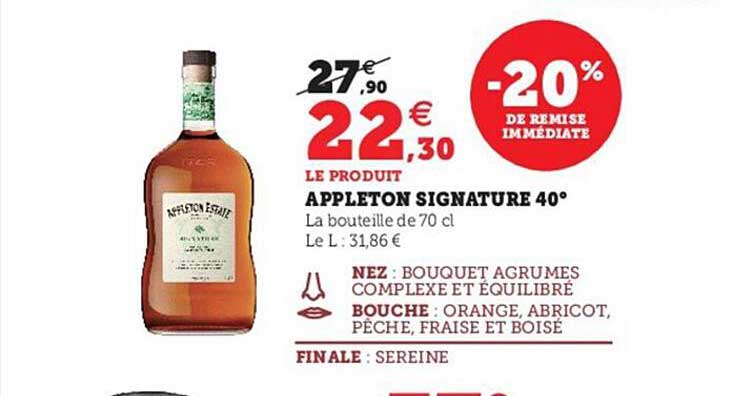 appleton signature 40°