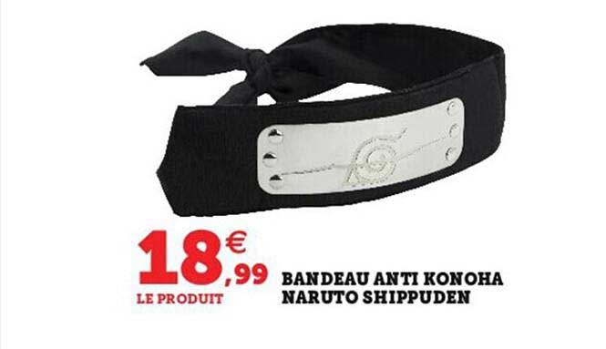 Bandeau Anti Konoha Naruto Shippuden