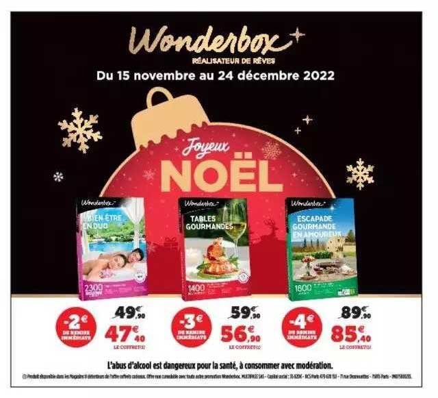 bien-être en duo, tables gourmandes, escapade gourmande en amoureux wonderbox