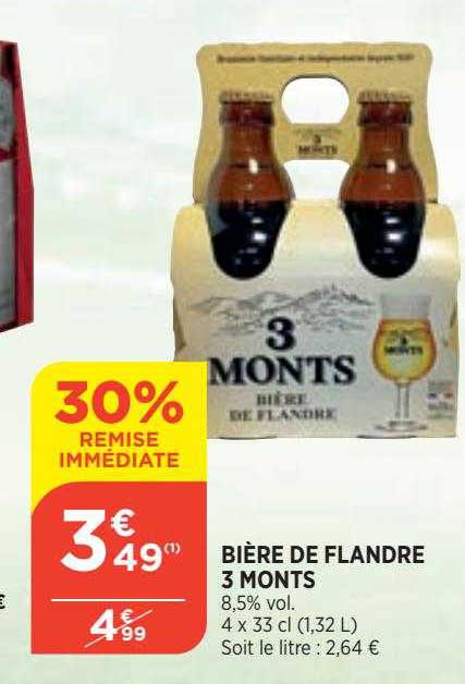 bière de flandre 3 monts