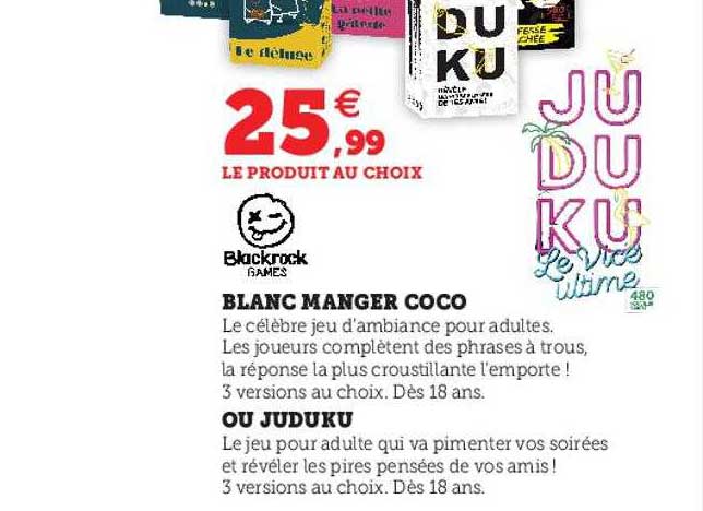 blanc manger coco ou juduku