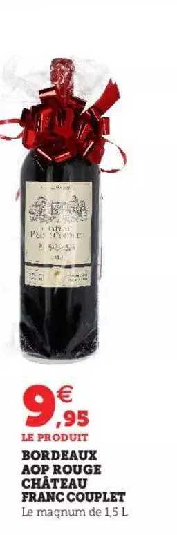 bordeaux aop rouge château franc complet
