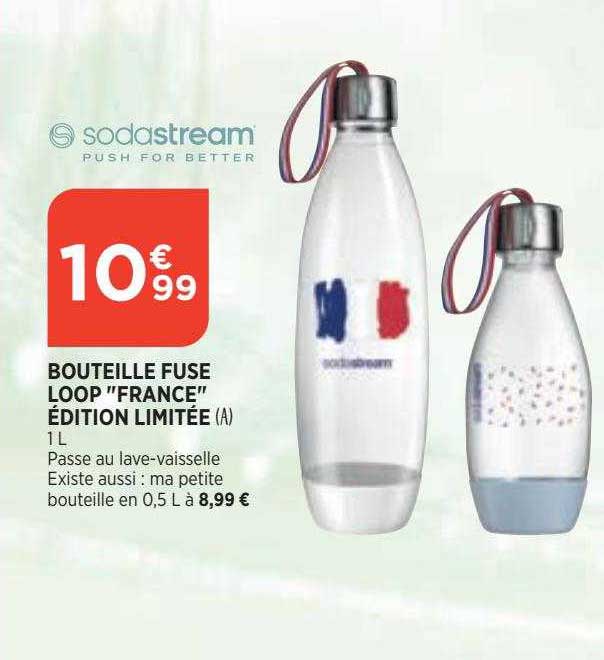 bouteille fusé loop "france" édition limitée