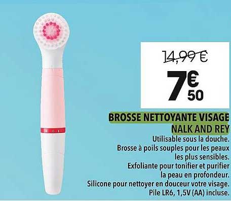 Brosse Nettoyante Visage Nalk And Rey