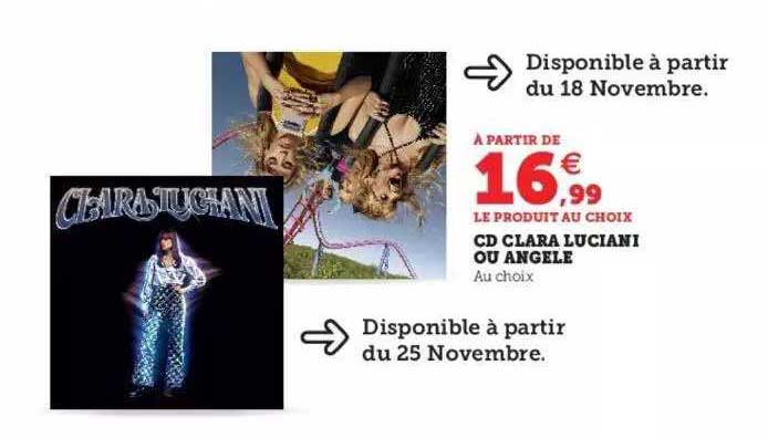 Cd Clara Luciani Ou Angele