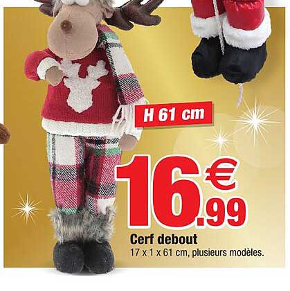 cerf debout