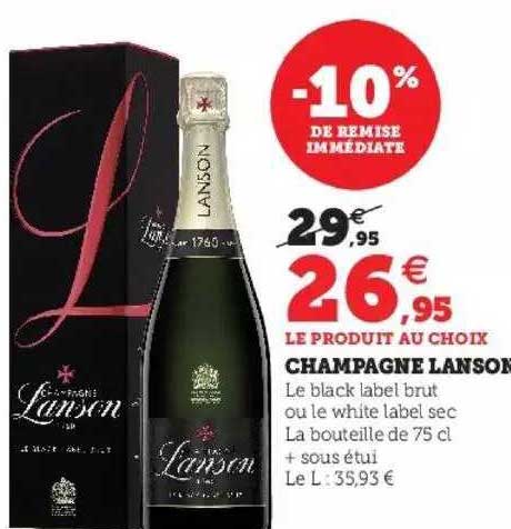 Champagne Lanson
