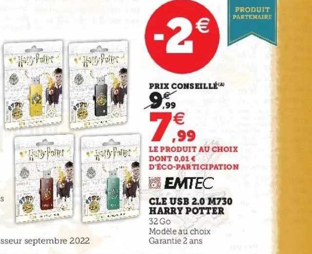 clé usb 2.0 m730 harry potter