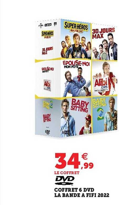 coffret 6 dvd la bande à fifi 2022