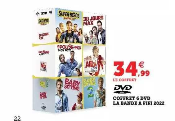 coffret 6 dvd la bande à fifi 2022