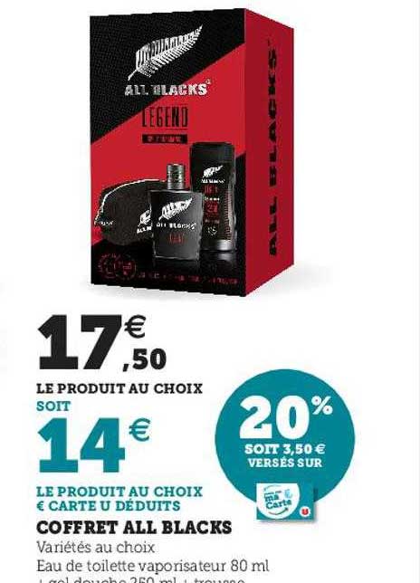 coffret all blacks