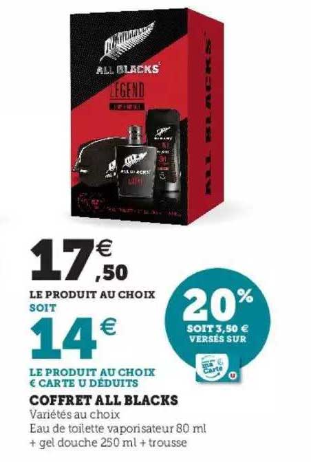 coffret all blacks